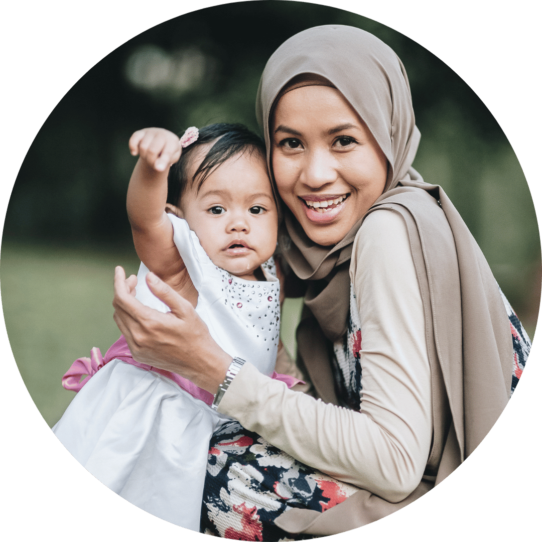 Malay Daughter and Mother