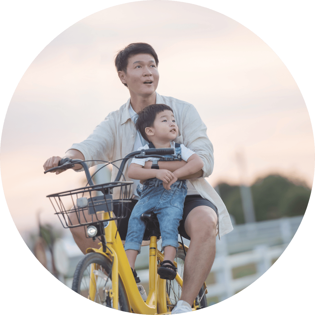 Father and Son Asian