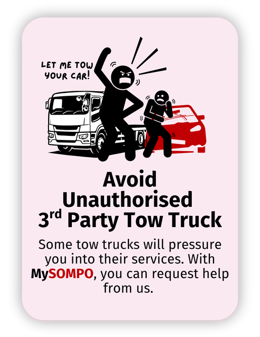 Unauthorised Third Party Tow Truck