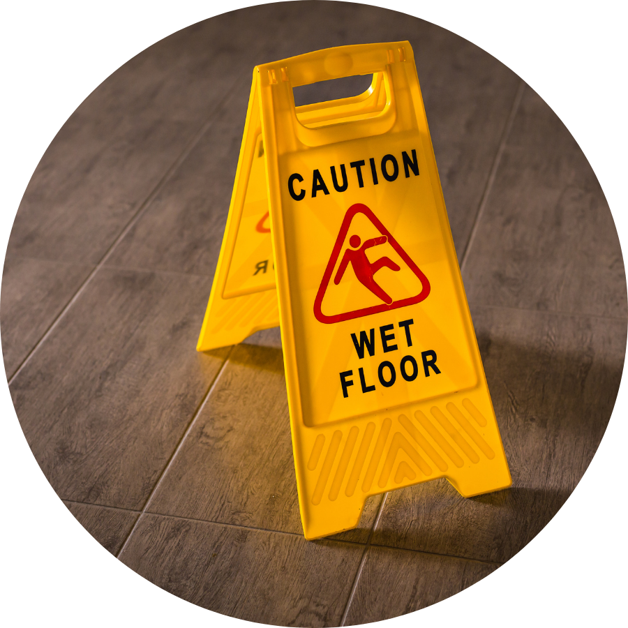 Wet floor