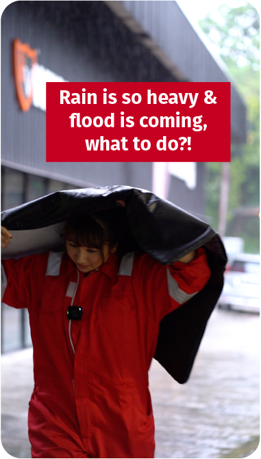 Flood is coming what to do?!