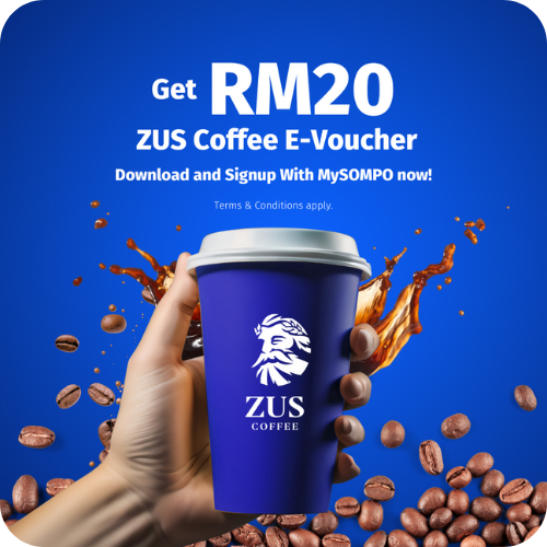 Get RM20 ZUS Coffee E-Voucher